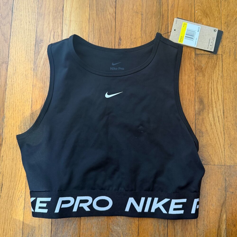 NWT Nike Pro Women's Dri-FIT Cropped Tank Top
